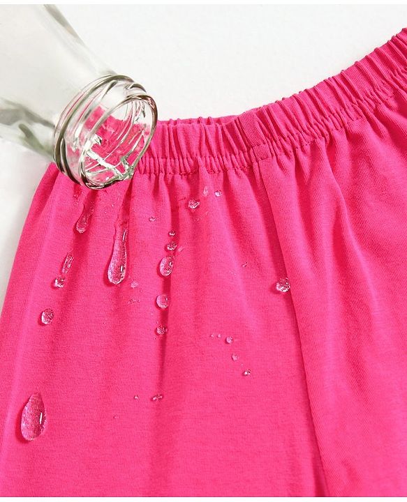 Babyhug Full Length Stain Repellant Leggings - Pink