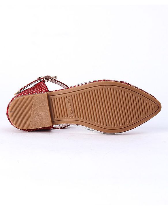 Cute Walk by Babyhug Sandals - Red