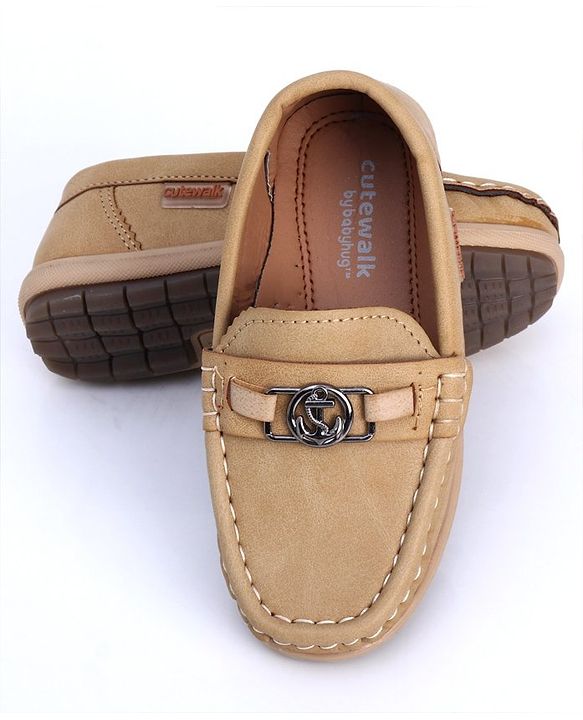 Cute Walk by Babyhug Party Wear Belly Shoes Studded Detailing - Pink
