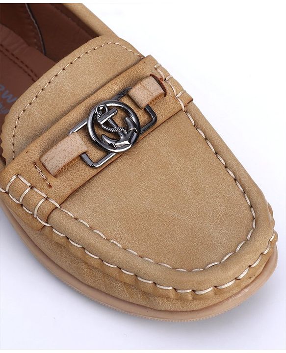 Cute Walk by Babyhug Party Wear Belly Shoes Studded Detailing - Pink