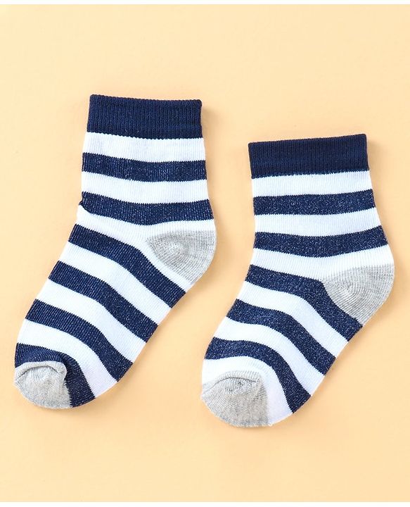 Cute Walk by Babyhug Anti Bacterail Ankle Length Socks Pack of 7 - Multicolour