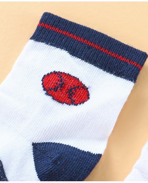 Cute Walk by Babyhug Anti Bacterail Ankle Length Socks Pack of 7 - Multicolour