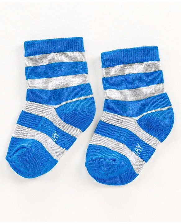 Cute Walk by Babyhug Anti-bacterial Ankle Length Socks All Over Printed Pack of 7 - Multicolour