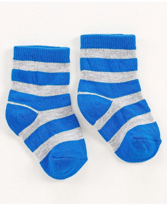 Cute Walk by Babyhug Anti-bacterial Ankle Length Socks All Over Printed Pack of 7 - Multicolour