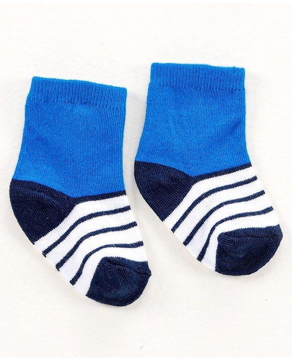 Cute Walk by Babyhug Anti-bacterial Ankle Length Socks All Over Printed Pack of 7 - Multicolour