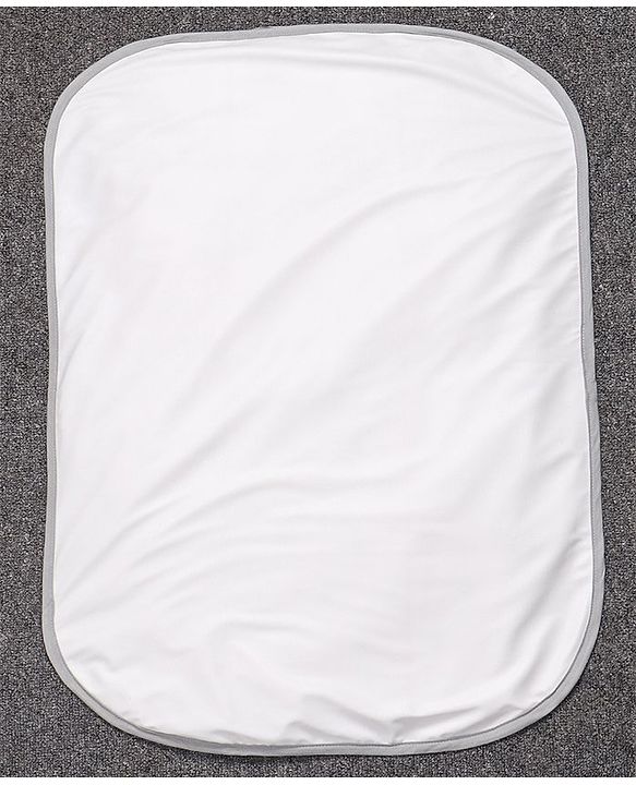 Babyhug Cotton Diaper Changing Mat Small - Grey