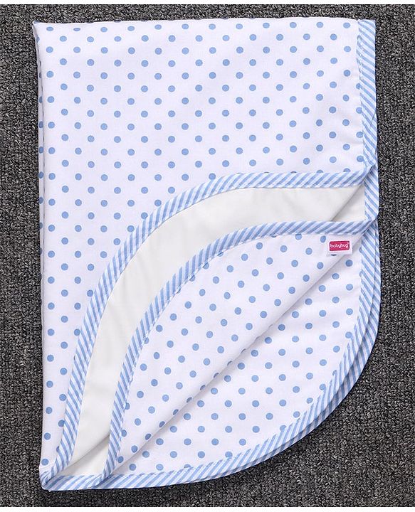 Babyhug Cotton Diaper Changing Mat Small - Grey
