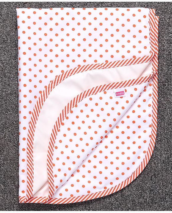 Babyhug Cotton Diaper Changing Mat Small - Grey