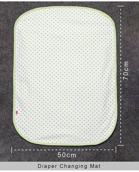 Babyhug Cotton Diaper Changing Mat Small - Grey