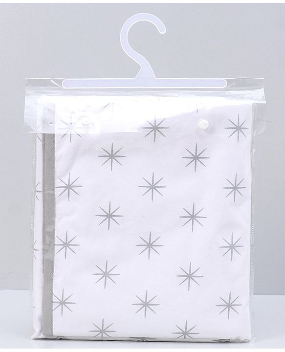 Babyhug Cotton Diaper Changing Mat Small - Grey