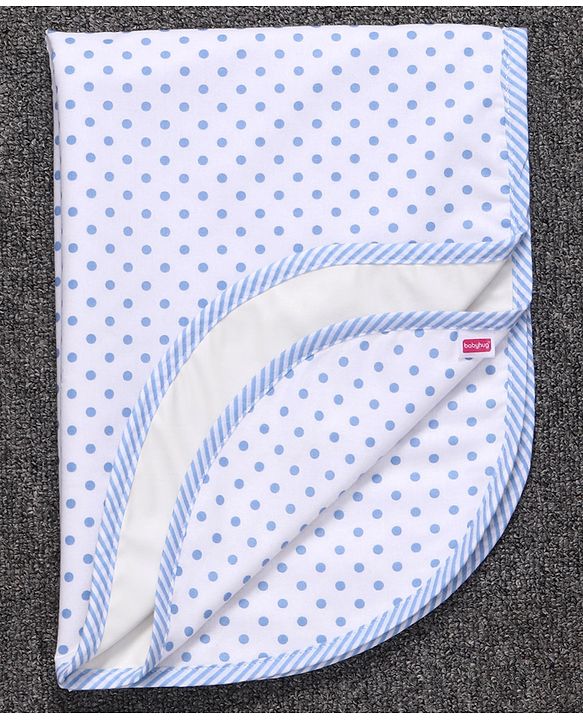 Babyhug Cotton Diaper Changing Mat Small - Grey