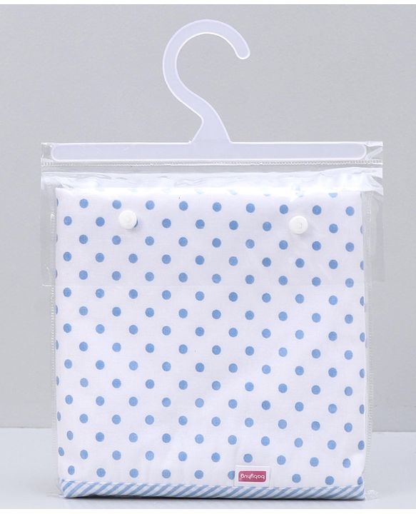 Babyhug Cotton Diaper Changing Mat Small - Grey