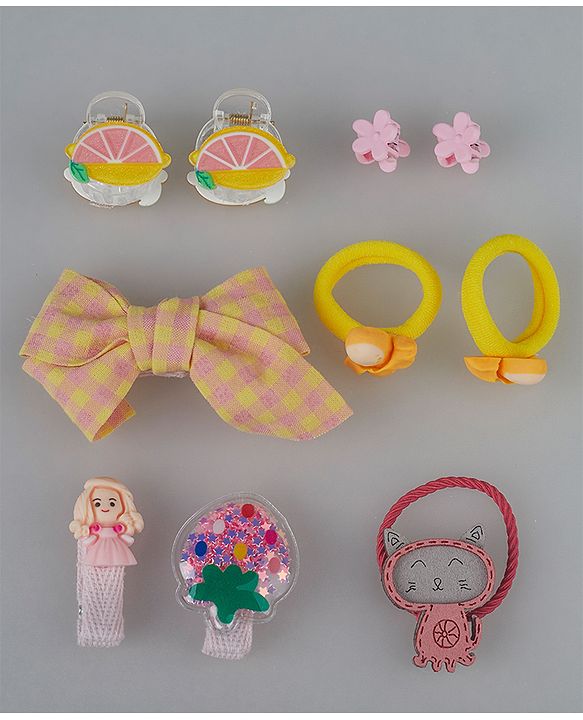 Babyhug Hair Accessories Combo - Multicolour
