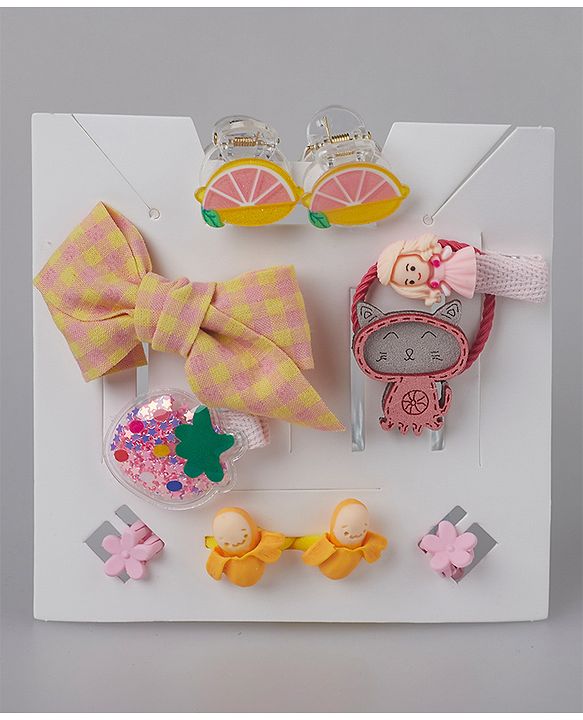 Babyhug Hair Accessories Combo - Multicolour