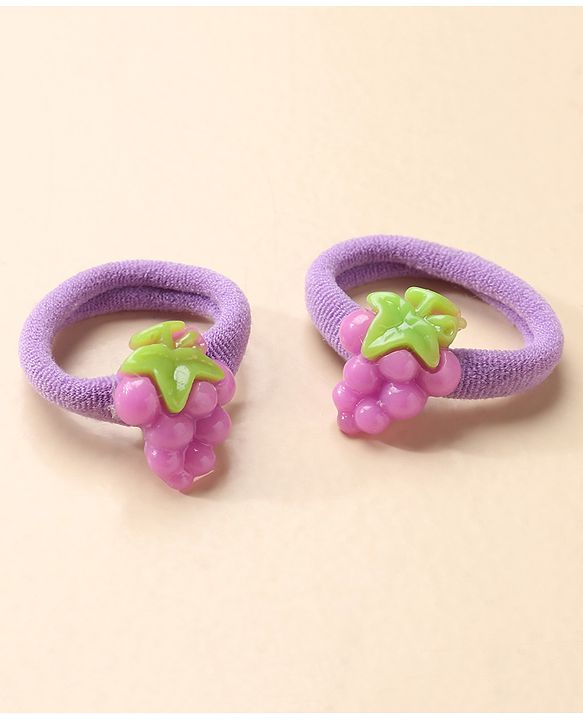 Babyhug Hair Accessories Combo - Purple