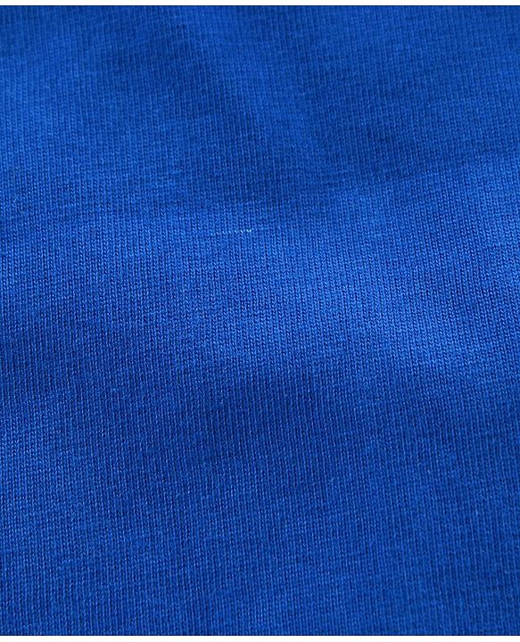 Babyhug 100% Cotton Half Sleeves Tee - Blue