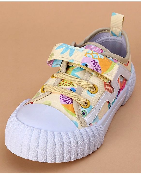 Cute Walk by Babyhug Casual Shoes - Yellow