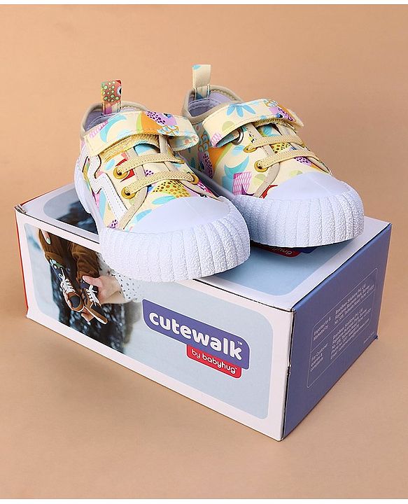 Cute Walk by Babyhug Casual Shoes - Yellow