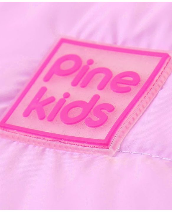 Pine Kids Full Sleeves Hooded Jacket - Pink