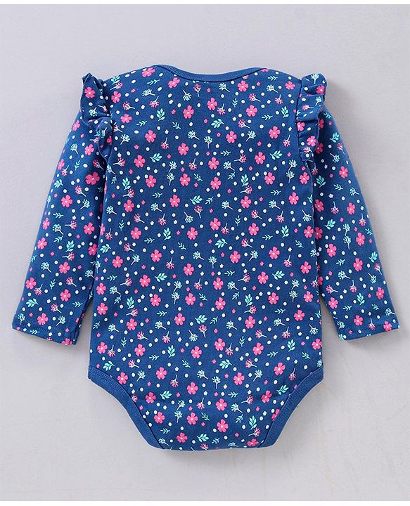 Babyhug Full Sleeves Onesie Pack Of 3 - Multicolour