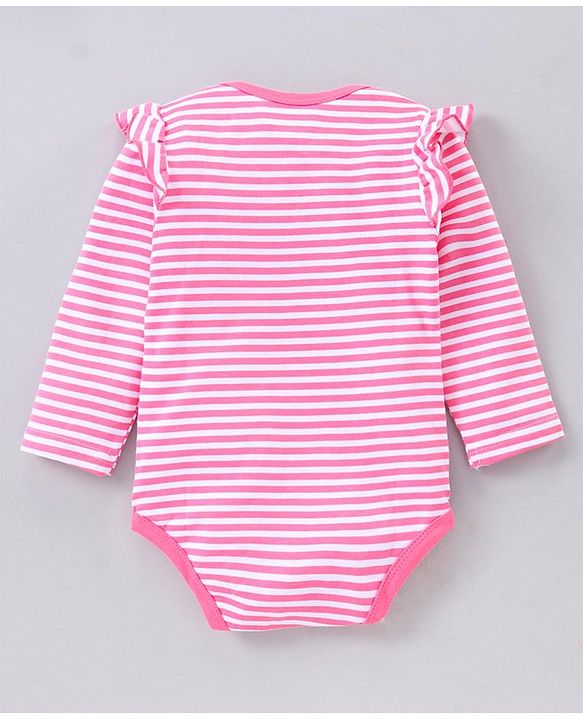 Babyhug Full Sleeves Onesie Pack Of 3 - Multicolour