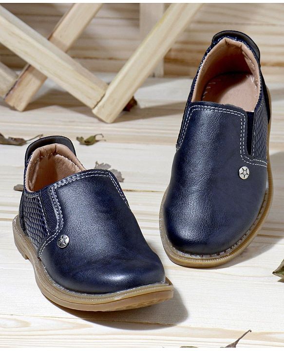 Cute Walk by Babyhug Formal Shoes - Blue