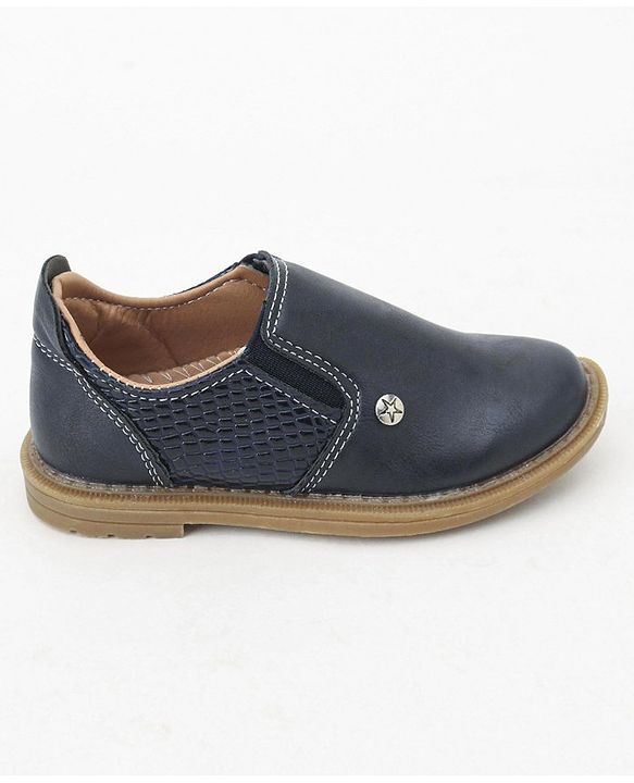 Cute Walk by Babyhug Formal Shoes - Blue