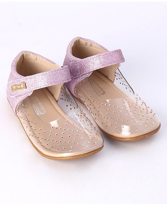 Cute Walk by Babyhug Belly Shoes - Pink