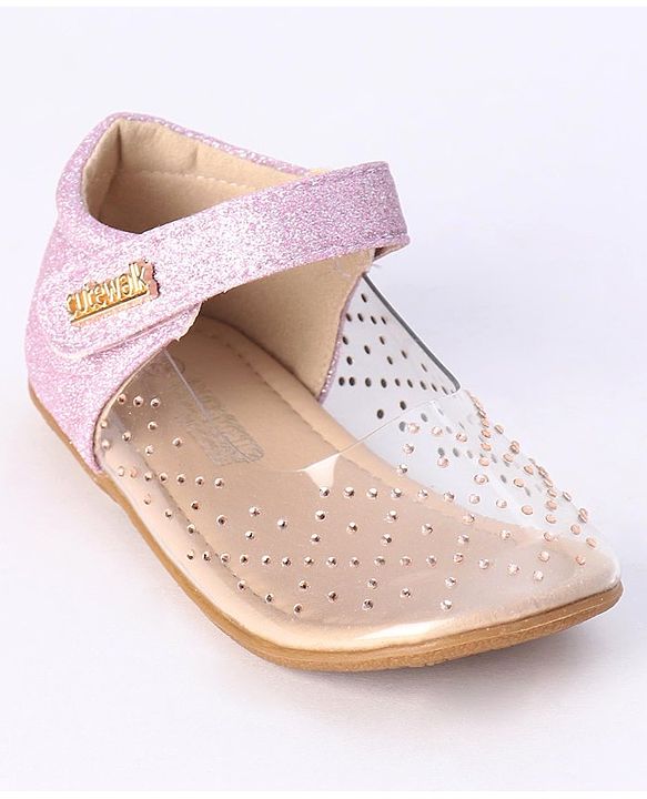 Cute Walk by Babyhug Belly Shoes - Pink