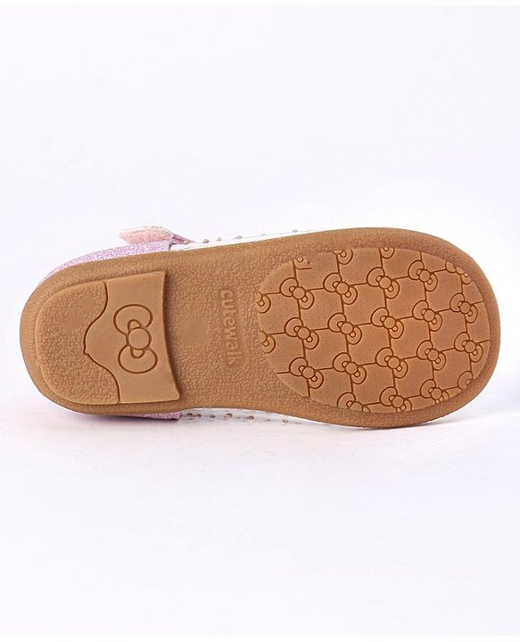 Cute Walk by Babyhug Belly Shoes - Pink