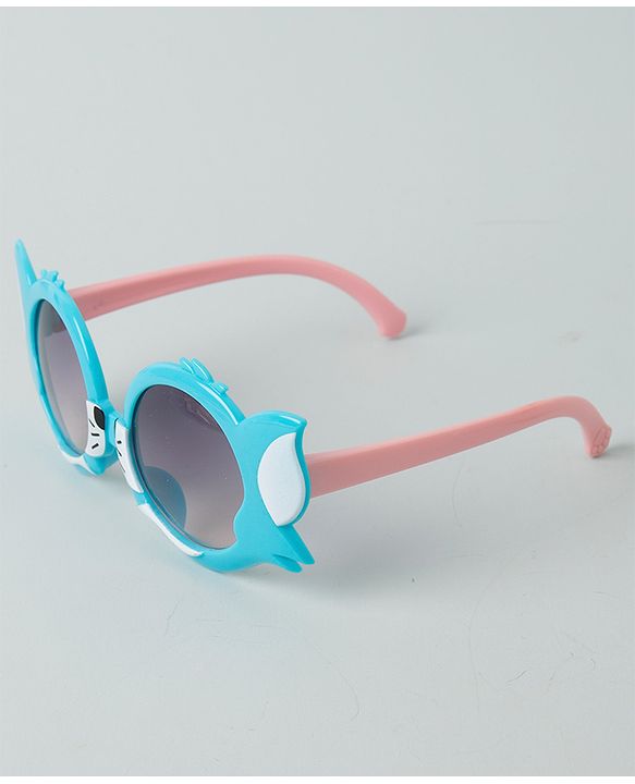 Babyhug Sunglasses Kitty Rainbow Design - Blue