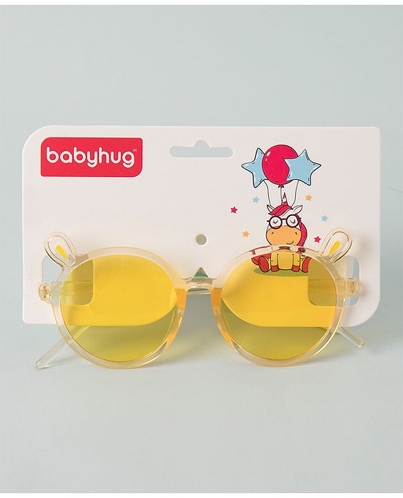 Babyhug Sunglasses Bunny Design - Yellow