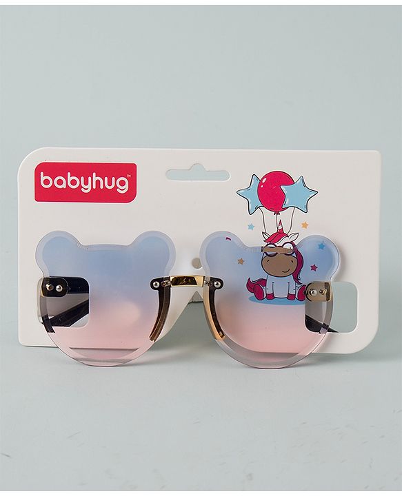 Babyhug Cartoon Shape Sunglasses - Blue
