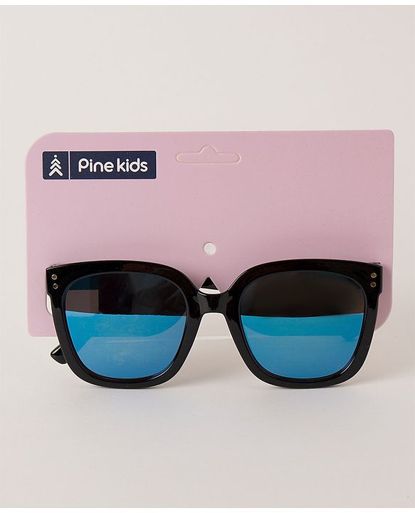 Pine Kids Oval Shaped Sunglasses - Blue