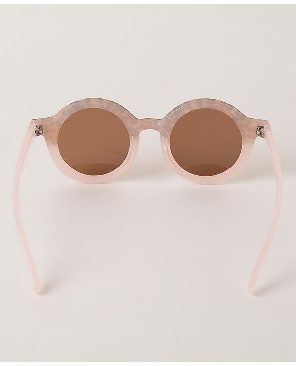 Pine Kids Round Sunglasses - Peach