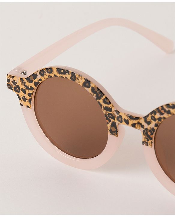 Pine Kids Round Sunglasses - Peach