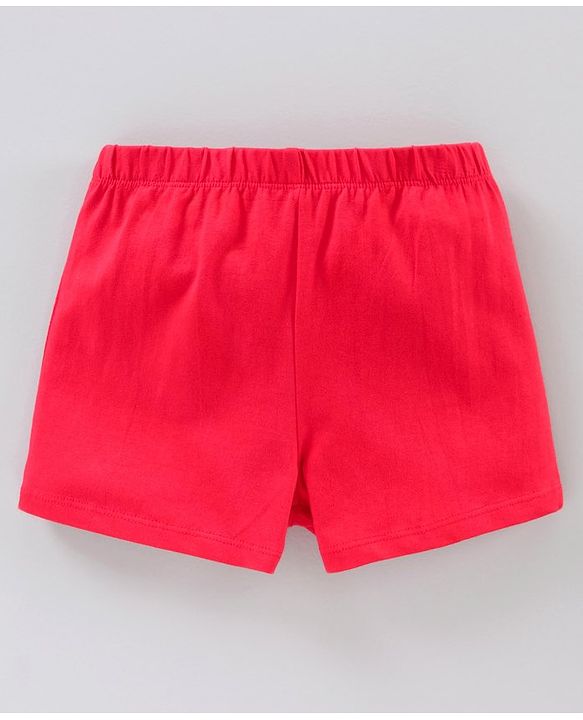 Pine Kids Cotton Anti Bacterial & Biowashed Shorts Pack of 3 - Black Pink Peach