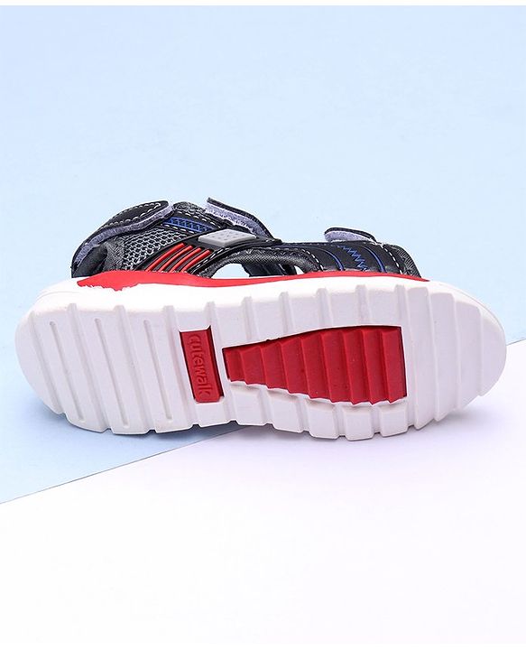 Cute Walk by Babyhug Sandals - Black