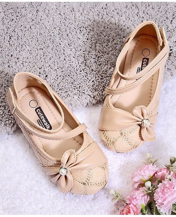 Cute Walk by Babyhug Sandals - Beige