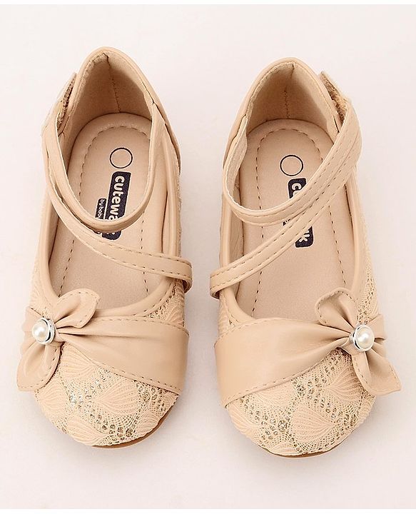 Cute Walk by Babyhug Sandals - Beige