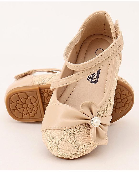 Cute Walk by Babyhug Sandals - Beige