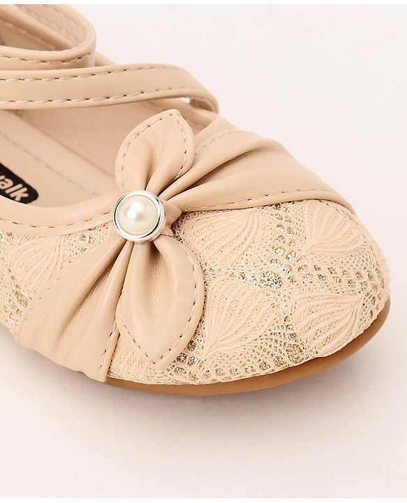 Cute Walk by Babyhug Sandals - Beige