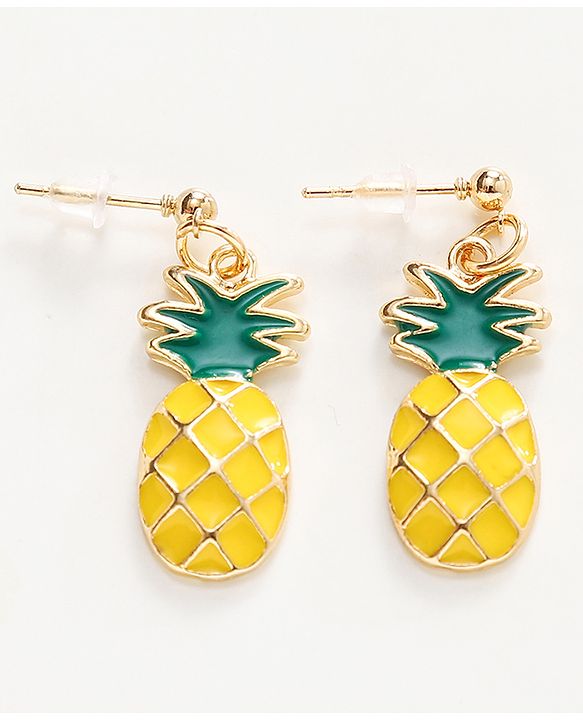 Pine Kids Pineapple Shaped Jewellery Set - Yellow