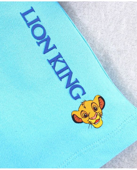Babyhug Mid Thigh Shorts - Blue