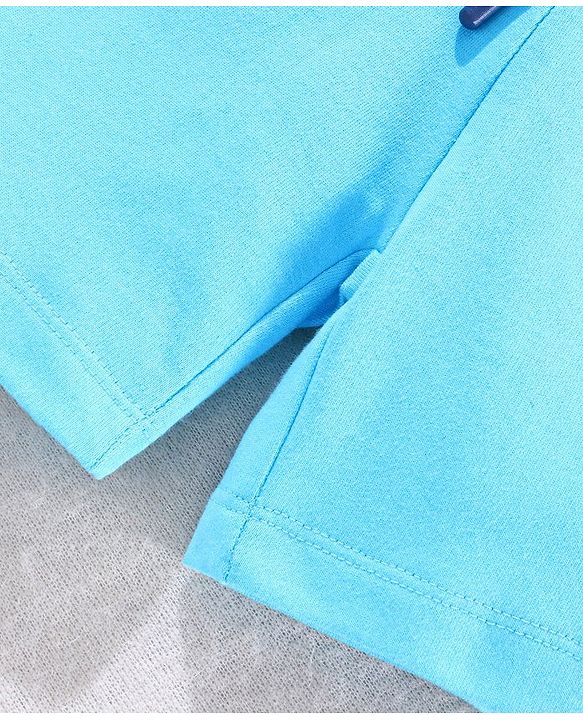 Babyhug Mid Thigh Shorts - Blue