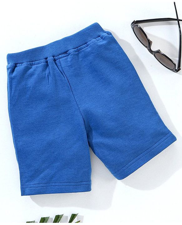 Babyhug Shorts Dino Print - Blue