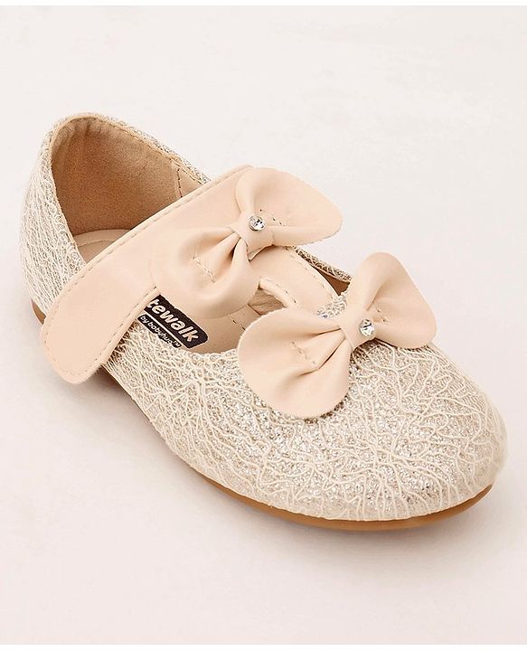 Cute Walk by Babyhug Ballerinas - Beige - EU 20 Beige