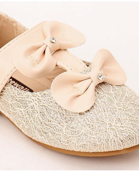 Cute Walk by Babyhug Ballerinas - Beige - EU 20 Beige