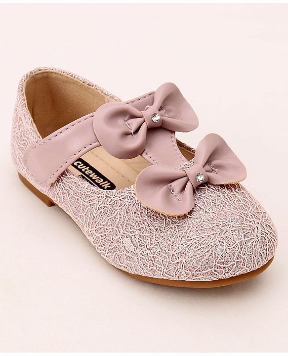 Cute Walk by Babyhug Ballerinas - Pink - EU 20 Pink