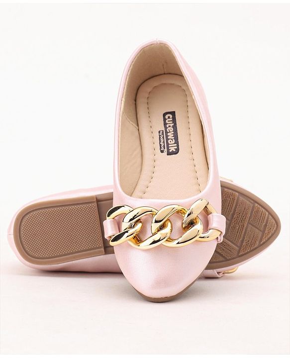 Cute Walk by Babyhug Bellies with Applique Chain - Pink